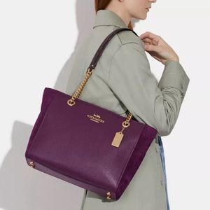 Coach Cammie Tote, magneta like new